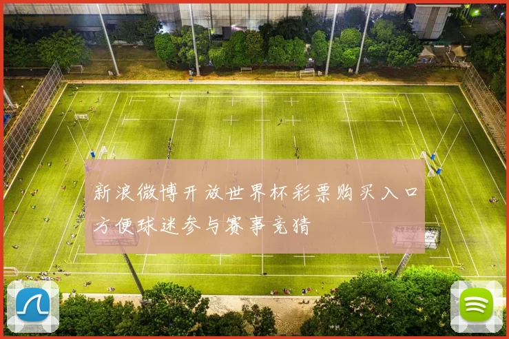 新浪微博开放世界杯彩票购买入口方便球迷参与赛事竞猜