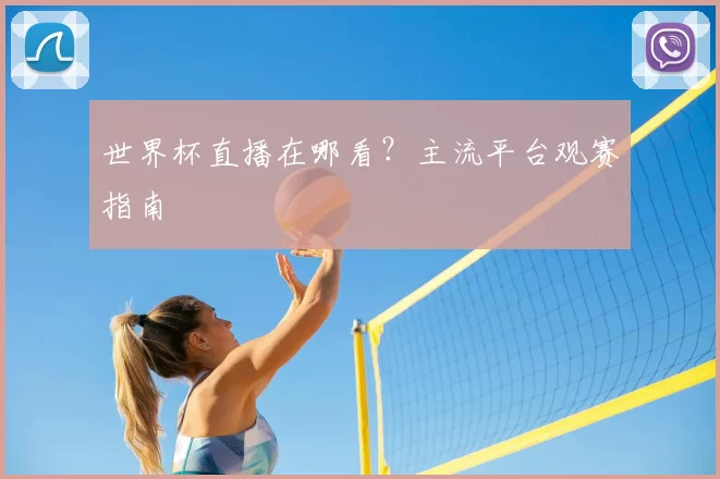 世界杯直播在哪看?主流平台观赛指南