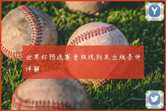 世界杯预选赛晋级规则及出线条件详解