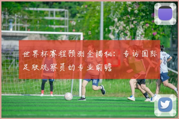 世界杯赛程预测全揭秘：专访国际足联观察员的专业前瞻